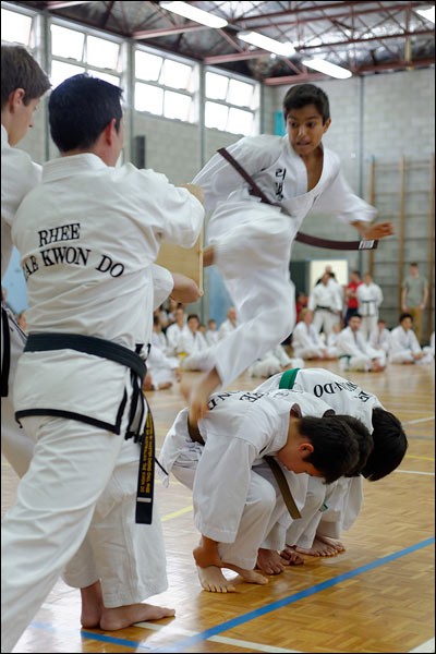 Rhee Tae Kwon-Do breaking, November 2015, Perth