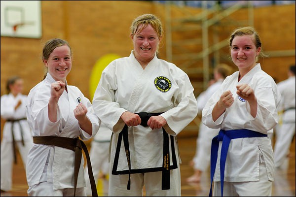 First Tae Kwon Do women, January 2016, Perth