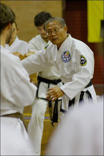 First Tae Kwon Do Master Instructor Vernon Low, May 2016, Perth