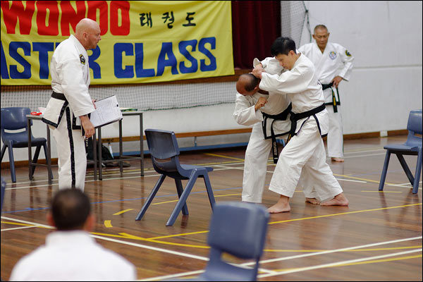 First Tae Kwon Do self-defence, May 2018, Perth