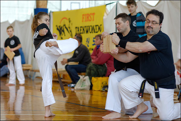 First Tae Kwon Do turning kick, June 2018, Adelaide