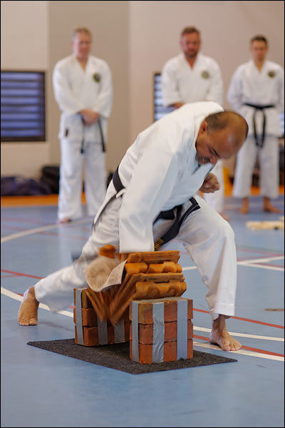 First Tae Kwon Do punch, April 2019, Perth