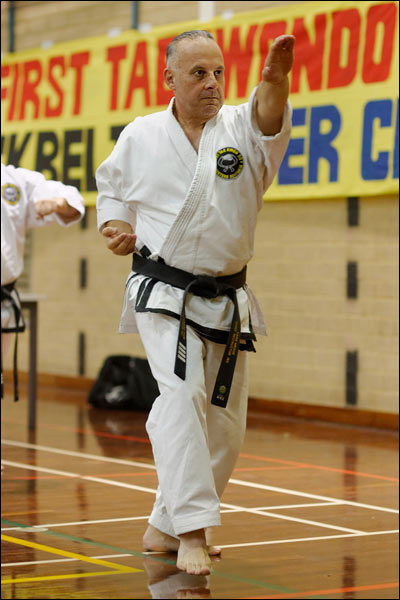 First Tae Kwon Do Chief Instructor (Western Australia) Dane Meade, May 2019, Perth